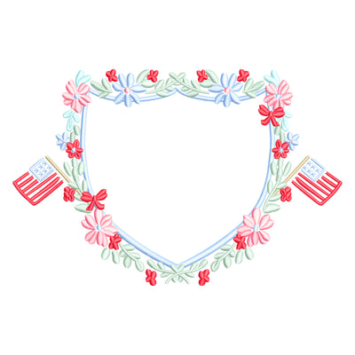 4th of July Crest