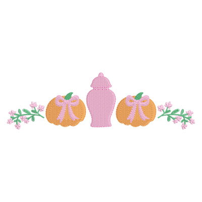 Pumpkin Ginger Jar Floral