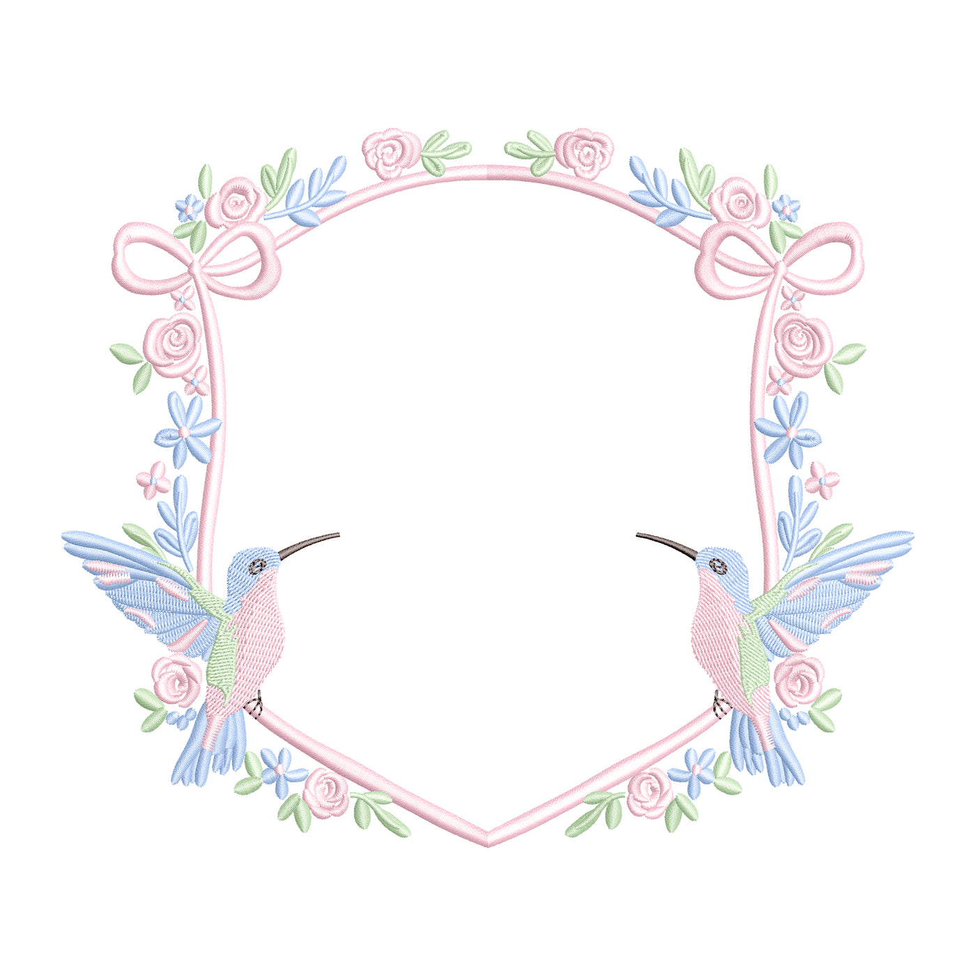 Hummingbird Bow Crest