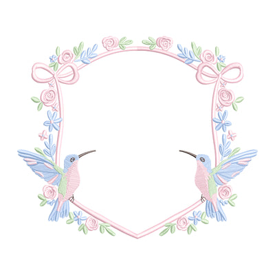 Hummingbird Bow Crest