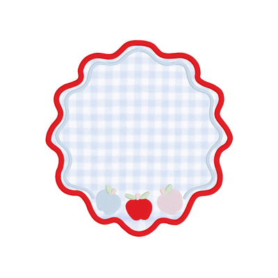 Wavy Bow Apples Frame