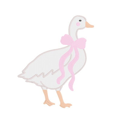 Silly Goose with Bow