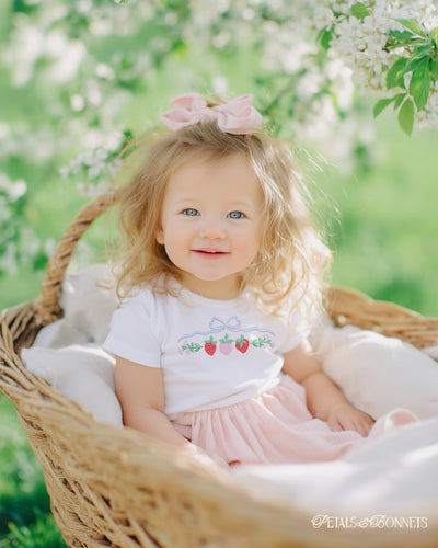 Strawberries & Bow Floral