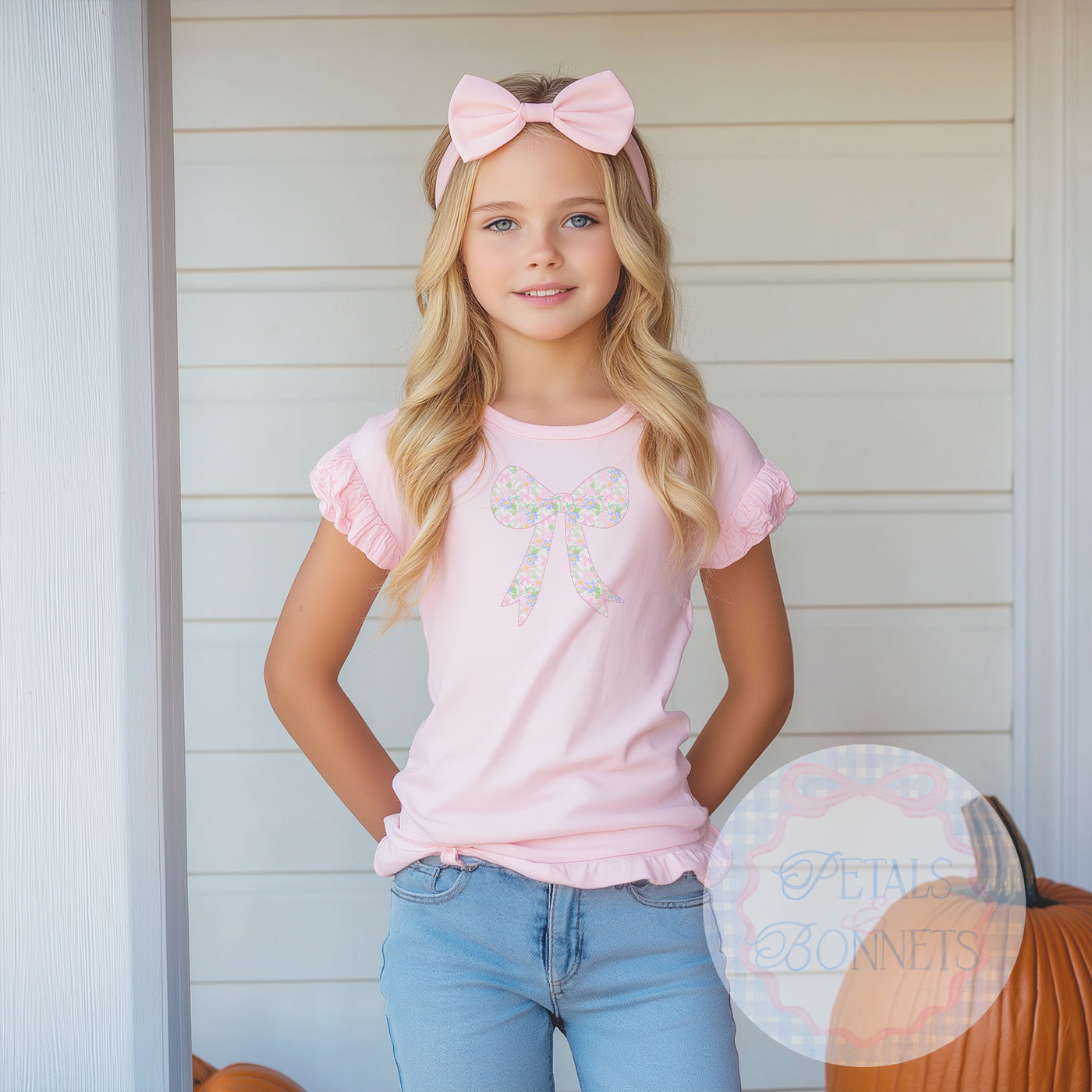 Preppy Bow Applique Design